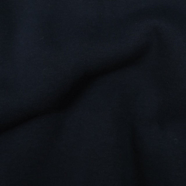 Thick Fleece Sweatshirt in Dark Navy Blue - Maison Klem